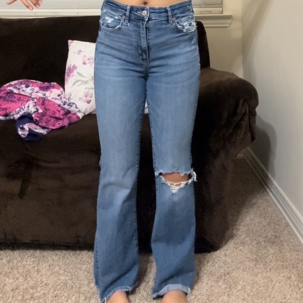 American eagle flare jeans